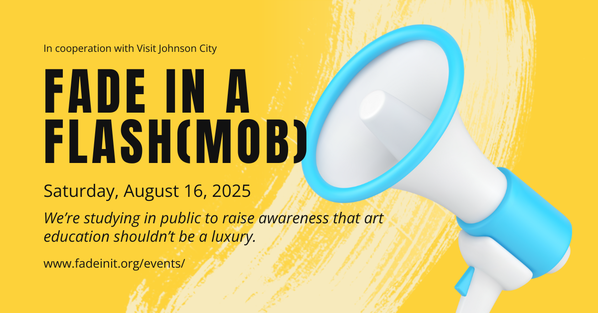 Flash Mob Announcement Facebook Ad FADE in a Flash mob, see event for details