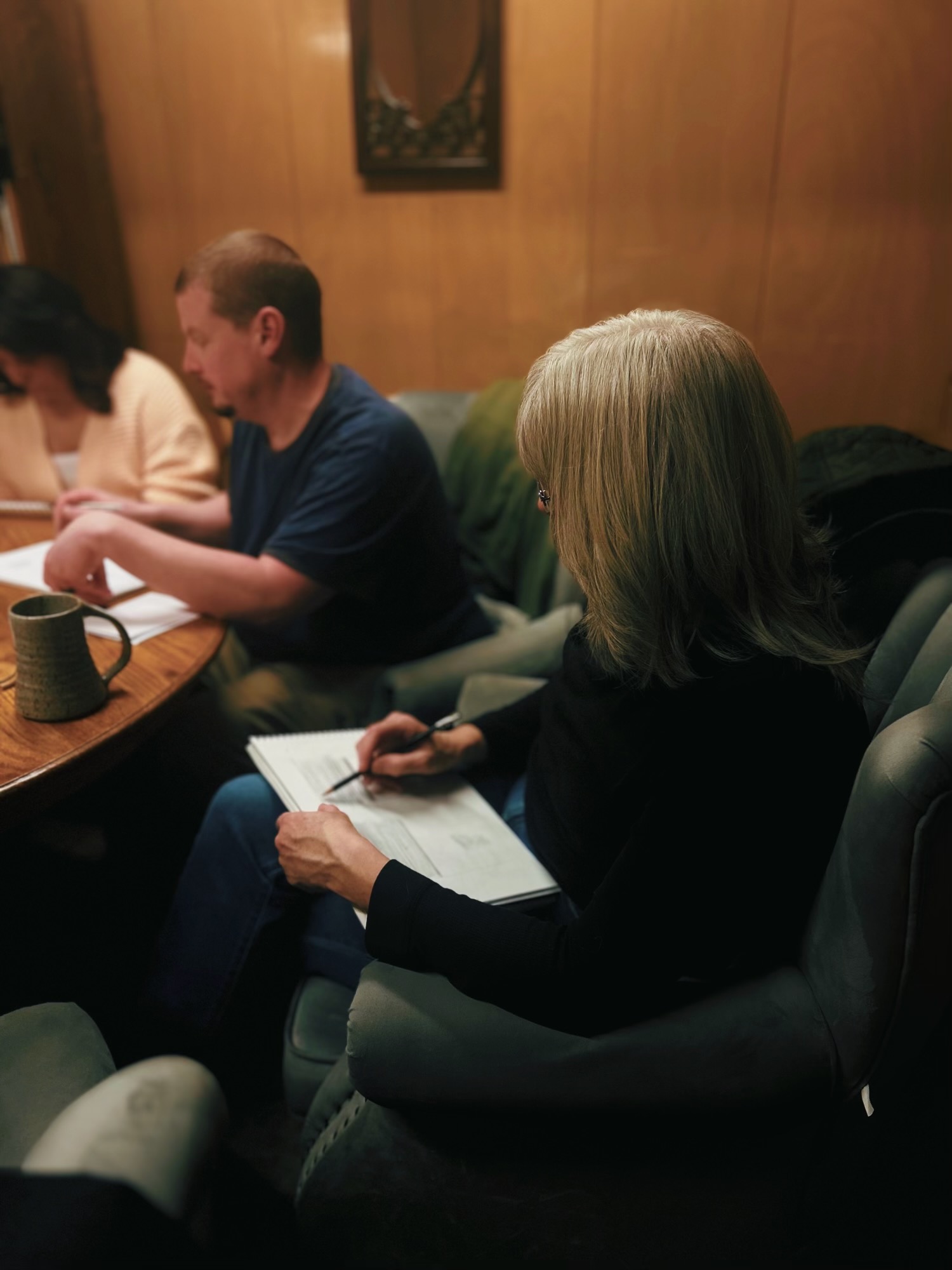 DrawingSeries2025 Art instructor teaching a community class